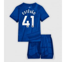 Chelsea Estevao Willian #41 Koszulka Podstawowa dzieci 2025-26 Krótki Rękaw (+ krótkie spodenki)